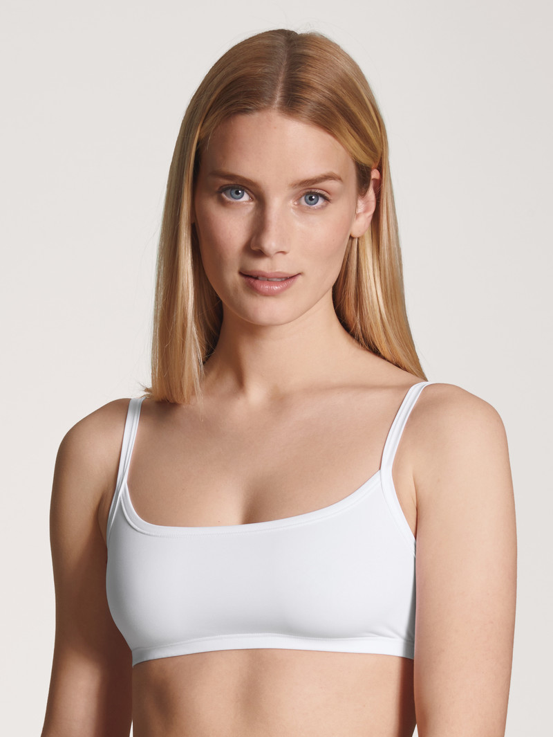 Sous Vêtement Calida Eco Sense Bustier Weiss Femme | WZE-9062188