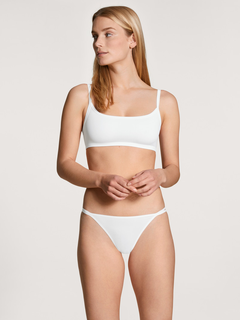 Sous Vêtement Calida Eco Sense Brief Weiss Femme | NYW-8088041