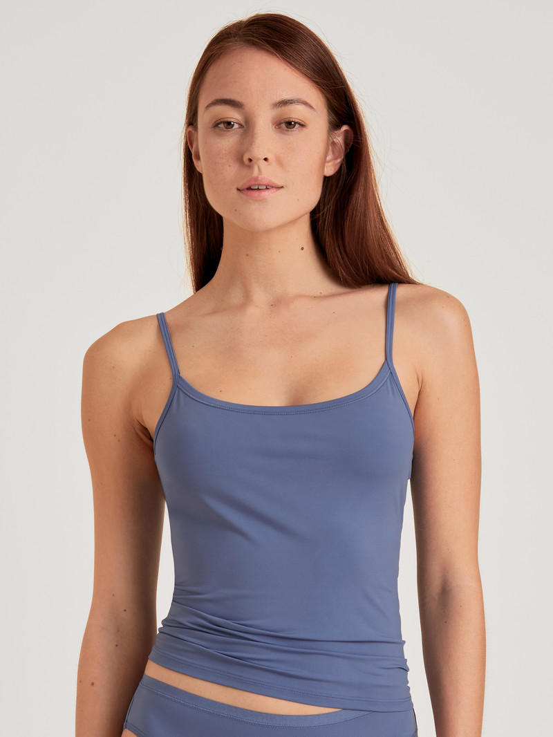 Sous Vêtement Calida Eco Sense Spaghetti Top Violette Femme | YXW-8064197