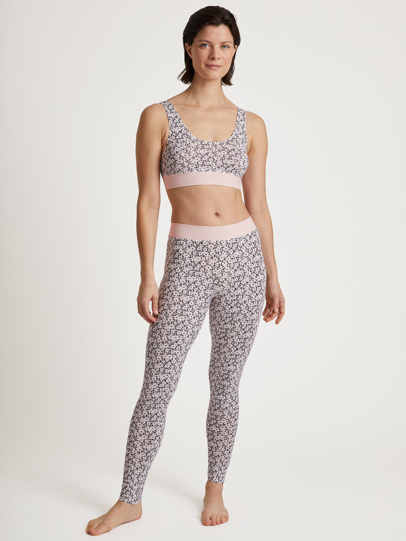 Loungewear Calida Elastic Trend Leggings Rose Femme | BXB-7073514