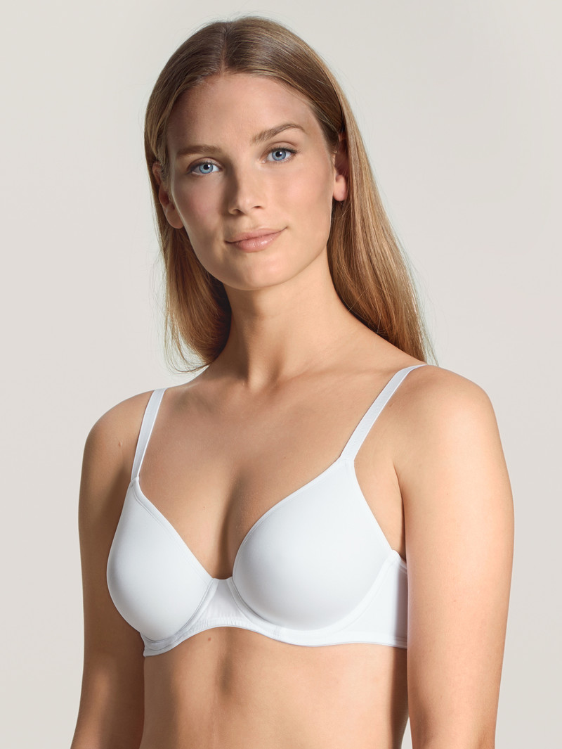 Sous Vêtement Calida Eco Sense Bra With Underwiring Weiss Femme | ZYO-7445507