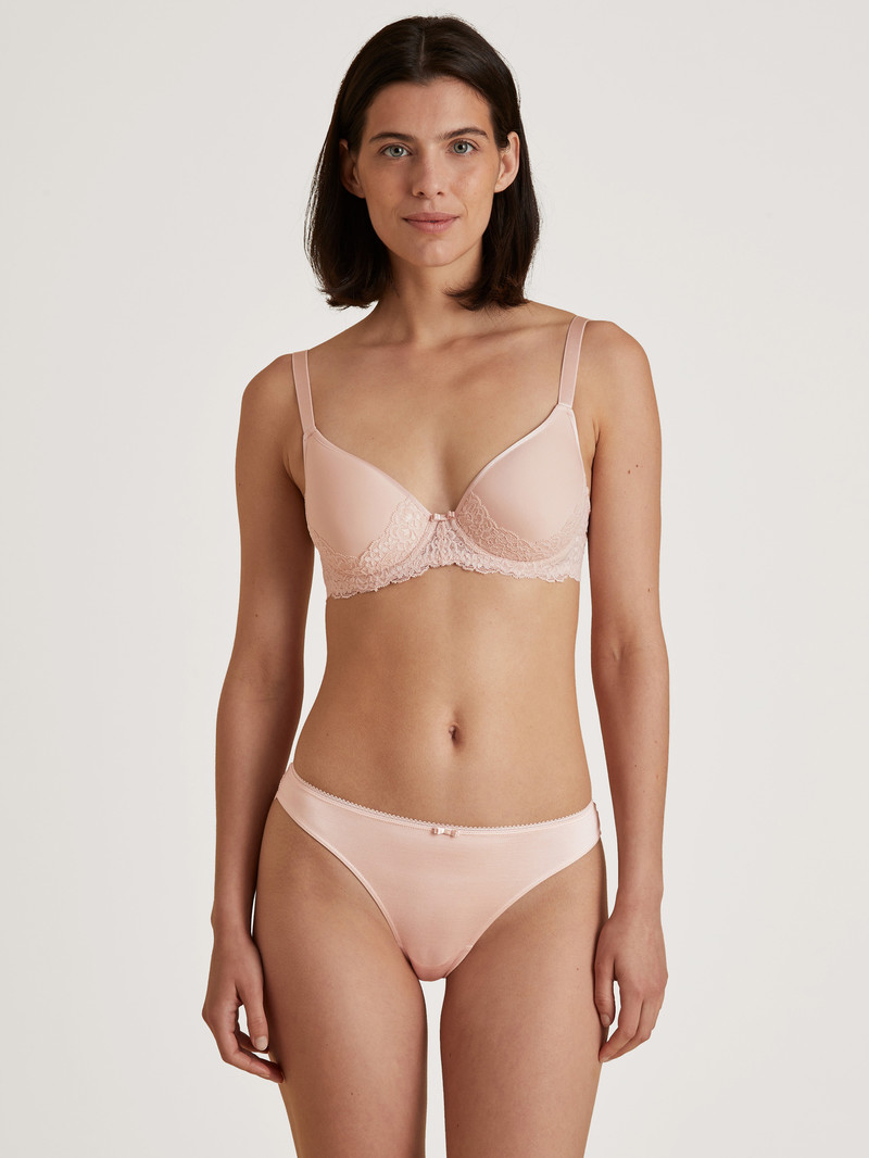 Sous Vêtement Calida Sensual Secrets String, Low Cut Rose Femme | KYB-2734704