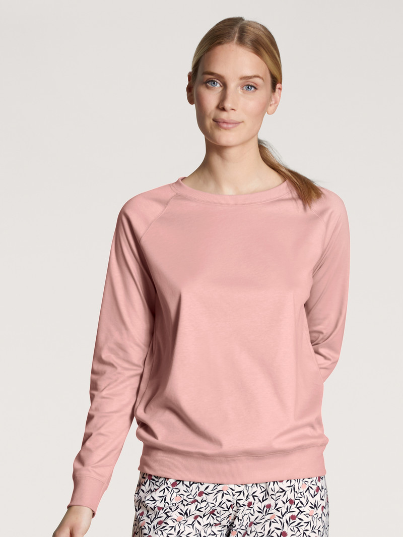 Loungewear Calida Favourites Dreams Shirt Long Sleeve Rose Femme | YQW-0900360