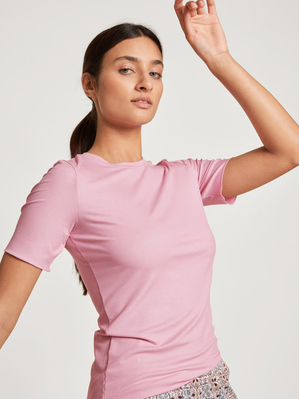 Loungewear Calida Favourites Desert Shirt Short Sleeve Rose Femme | YWI-8741219