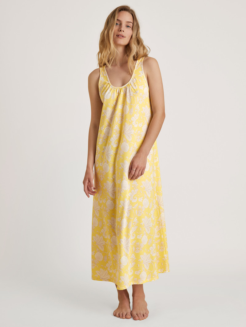 Loungewear Calida Favourites Light Sleepshirt, Length 125 Cm Jaune Femme | REV-3750859