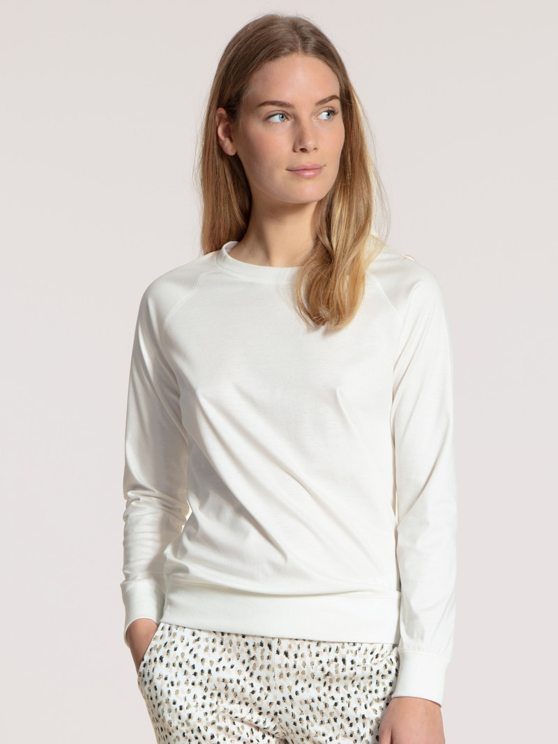 Loungewear Calida Favourites Dreams Shirt Long Sleeve Blanche Femme | ALW-9346386