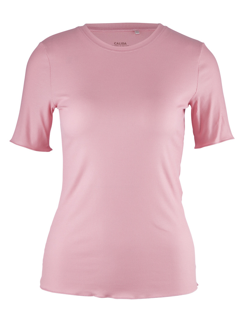 Loungewear Calida Favourites Desert Shirt Short Sleeve Rose Femme | YWI-8741219