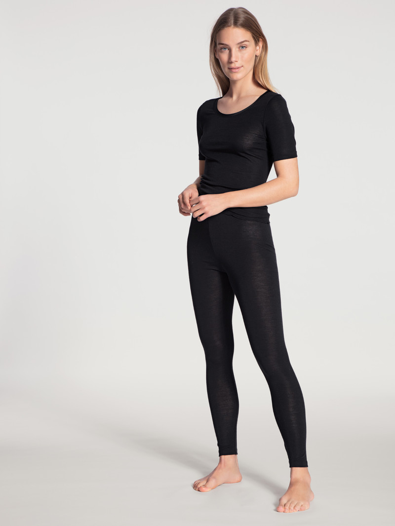 Sous Vêtement Calida True Confidence Leggings Ws Schwarz Femme | BQC-3011936