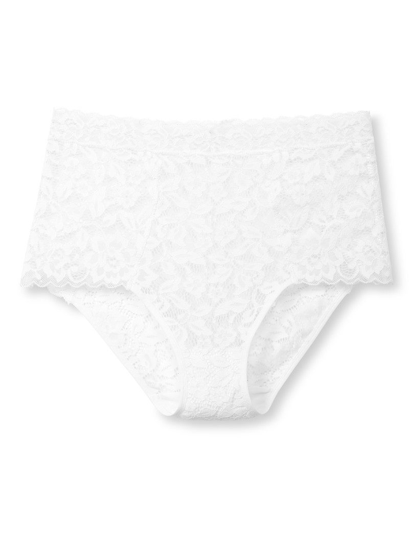 Sous Vêtement Calida Natural Comfort Lace Brief Weiss Femme | WSK-8613446