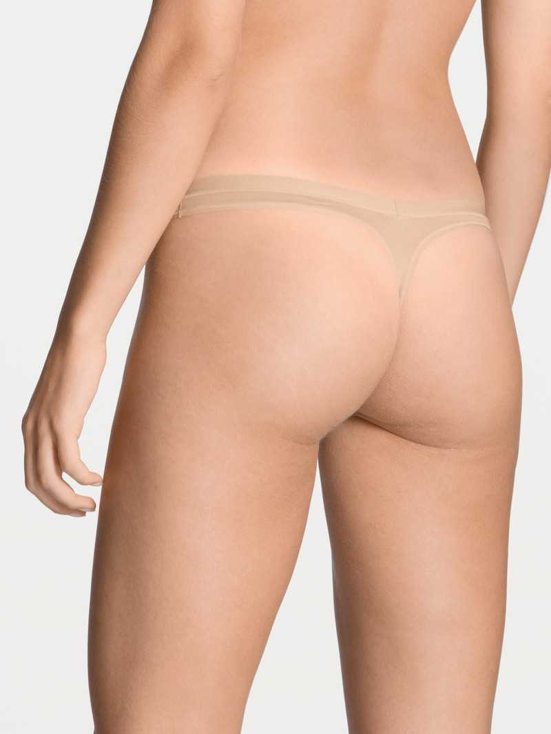 Sous Vêtement Calida Natural Comfort String Rose Femme | QUY-9121987