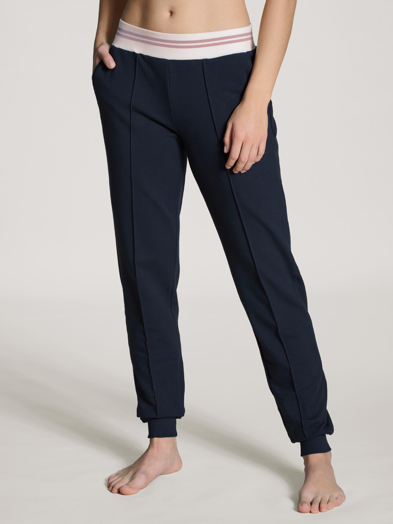 Loungewear Calida Favourites Lounge Pants Noir Bleu Femme | JOQ-0698270