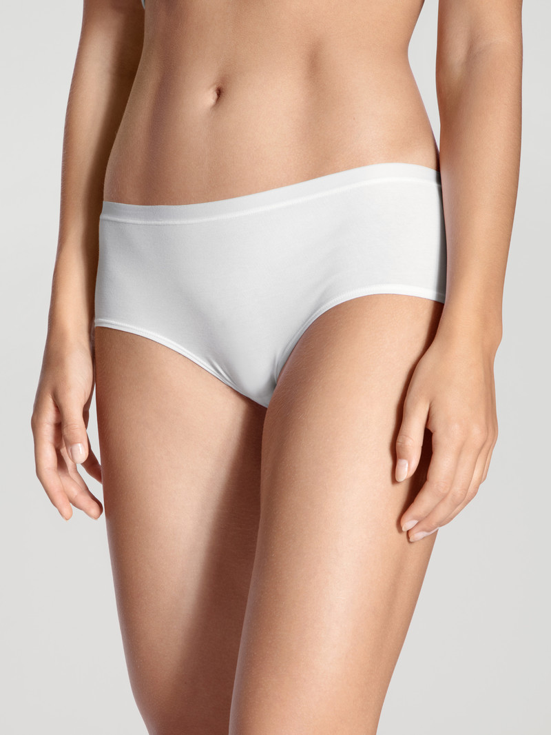 Sous Vêtement Calida Natural Comfort Panty Weiss Femme | VJH-2655184