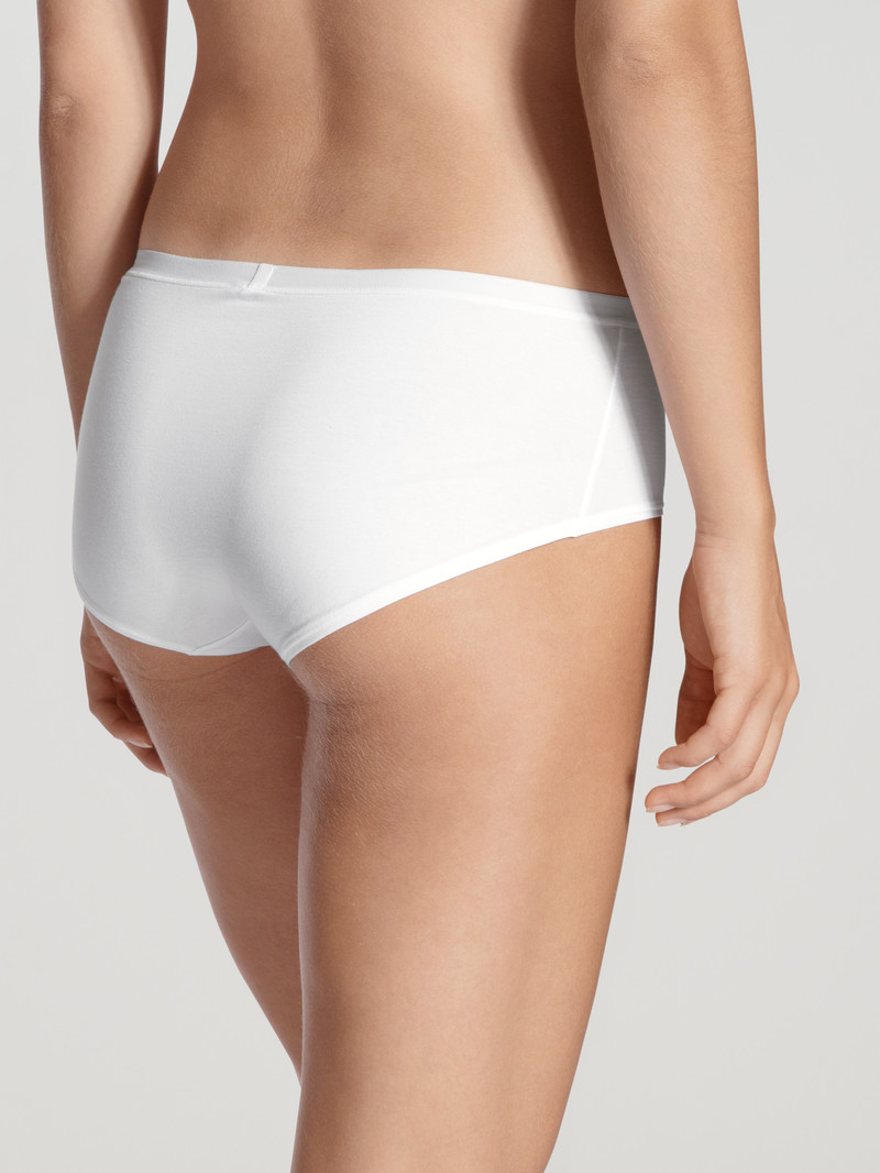 Sous Vêtement Calida Natural Comfort Panty Weiss Femme | VJH-2655184