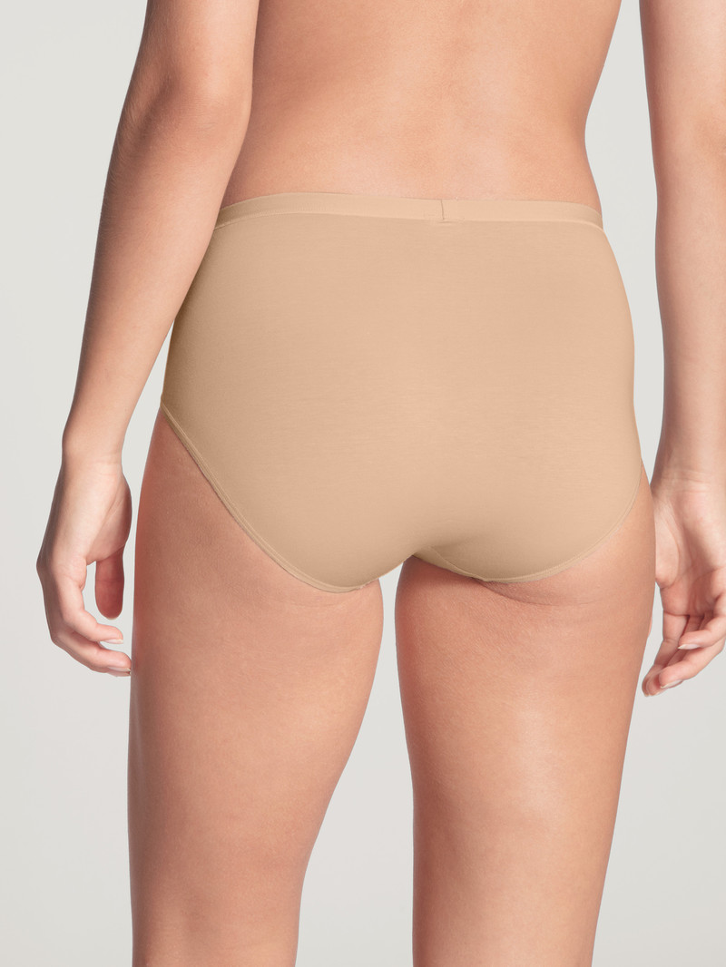 Sous Vêtement Calida Natural Comfort Brief Rose Femme | YQF-6500398