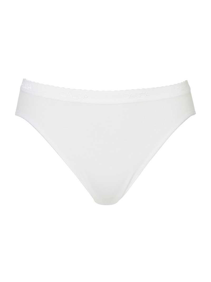 Sous Vêtement Calida Iconics Mini Brief Weiss Femme | JEA-1290578