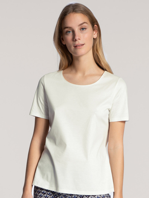 Loungewear Calida Favourites Dreams Shirt Short Sleeve Blanche Femme | YWO-9091428