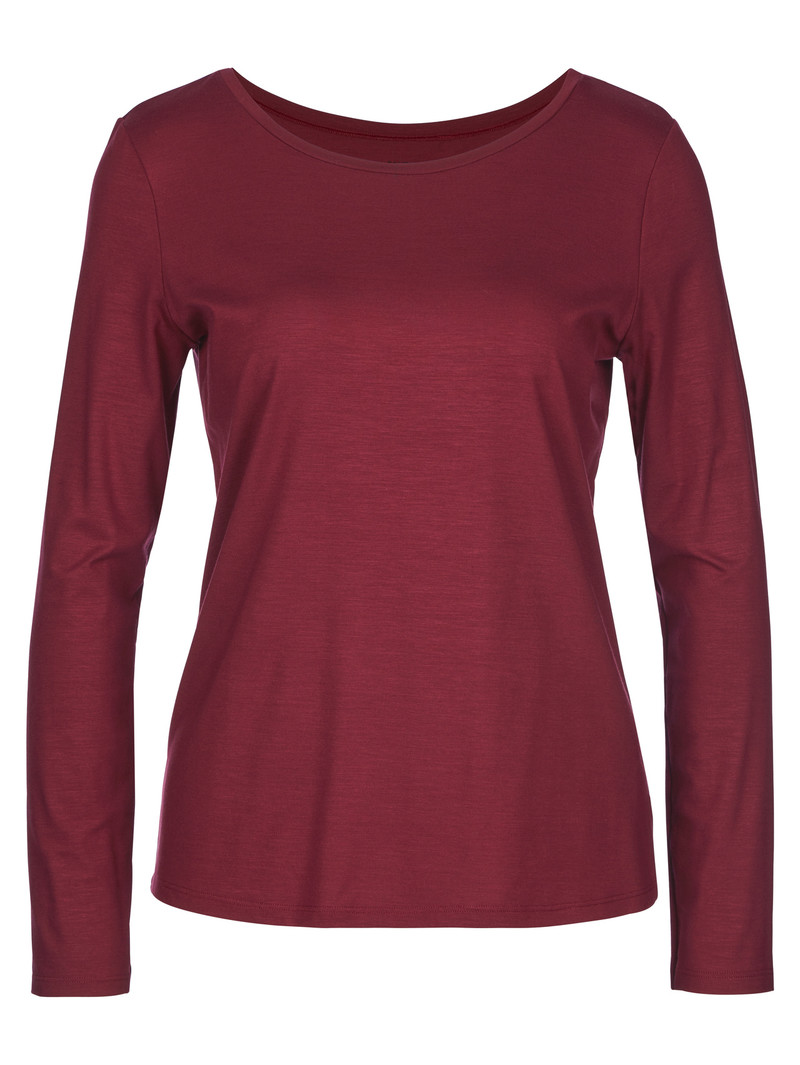 Loungewear Calida Favourites Butterfly Shirt Long Sleeve Rouge Femme | GRR-9028110