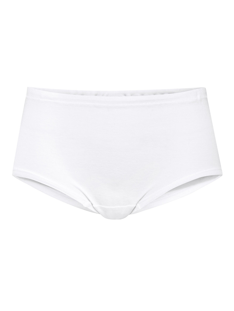 Sous Vêtement Calida Iconics Midi Brief, High Waist Weiss Femme | LNQ-4528595