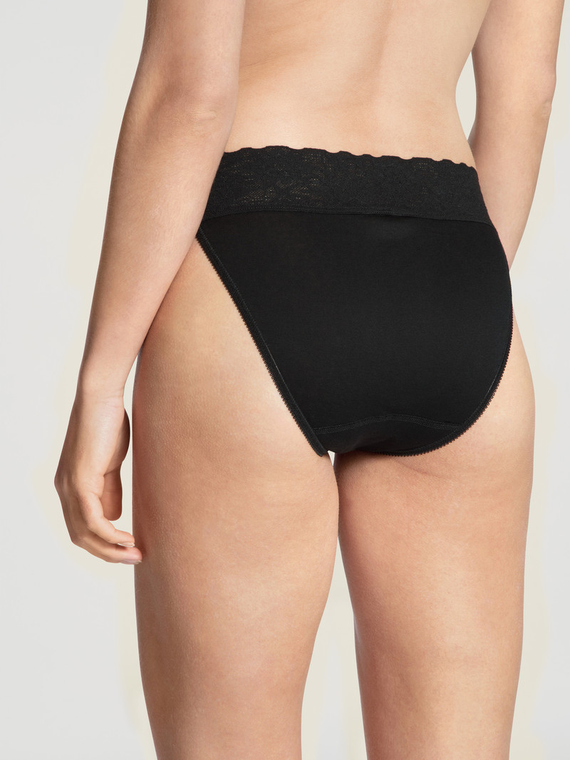 Sous Vêtement Calida Iconics Tanga Schwarz Femme | JNP-0931567