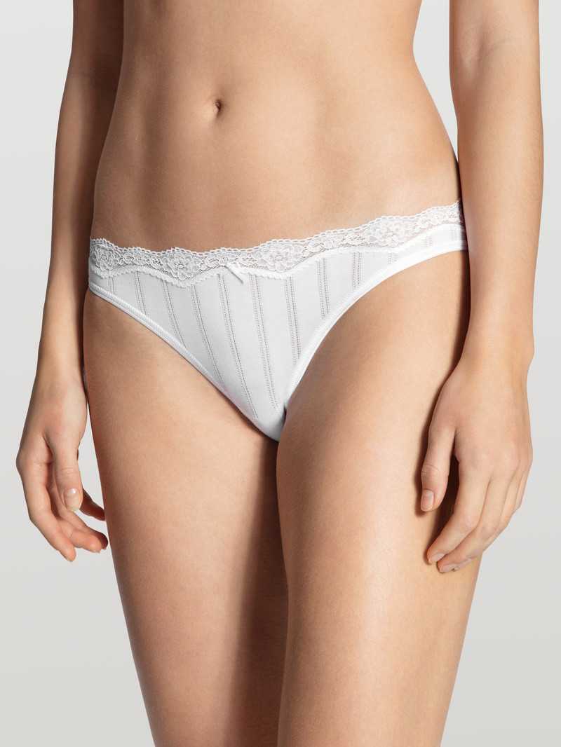 Sous Vêtement Calida Etude Toujours Brief, Low Cut Weiss Femme | CMH-9196127