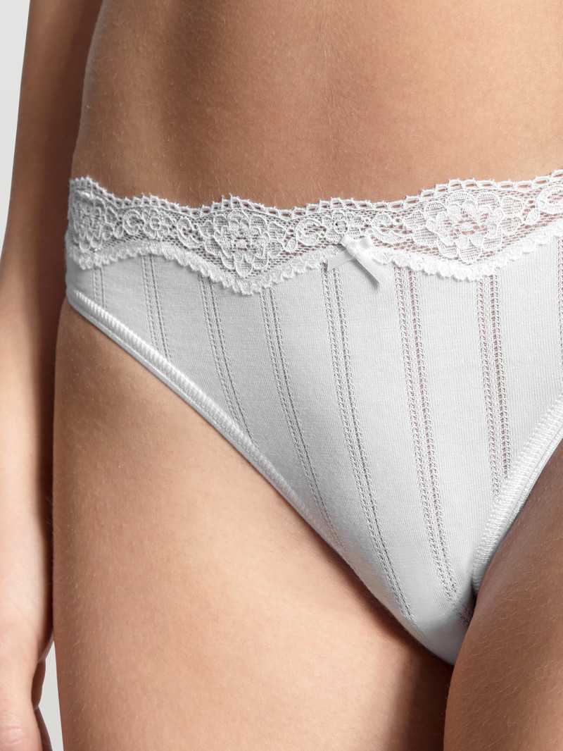 Sous Vêtement Calida Etude Toujours Brief, Low Cut Weiss Femme | CMH-9196127