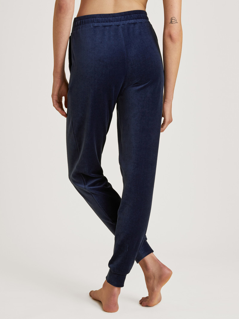 Loungewear Calida Lounge Space Pants Bleu Foncé Femme | QFT-8981730