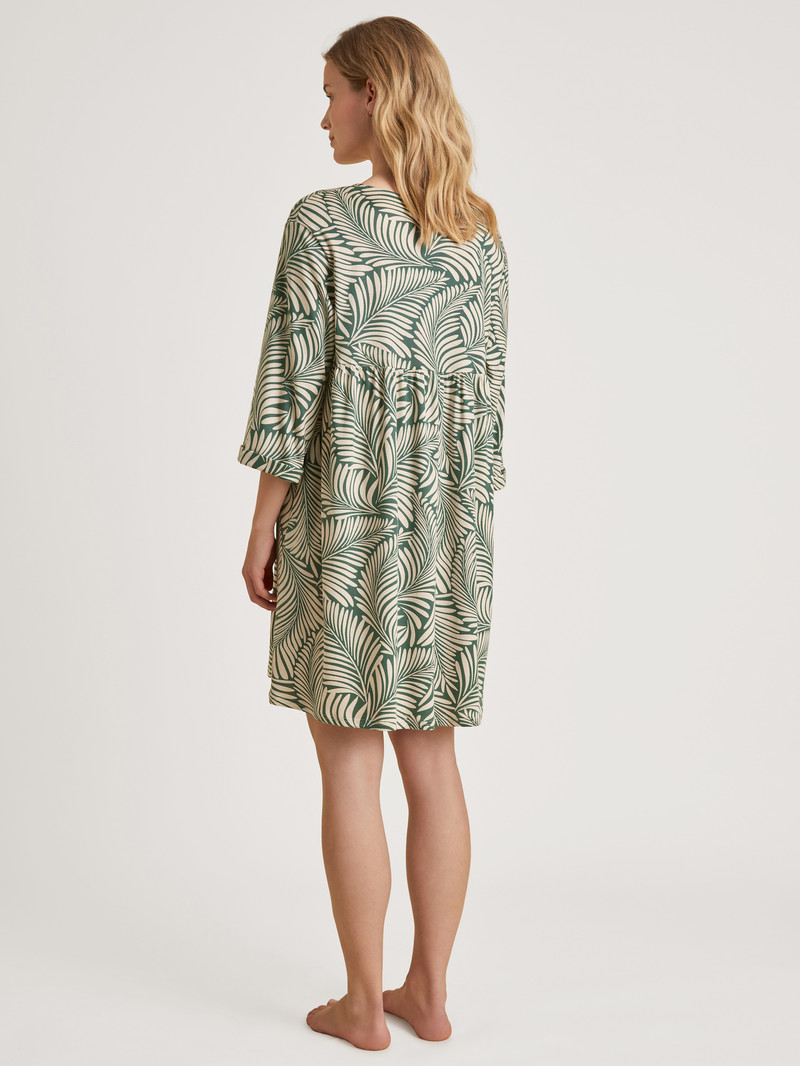 Loungewear Calida Favourites Healing Sleepshirt, Length 90cm Quill Crème Femme | DAN-2884810