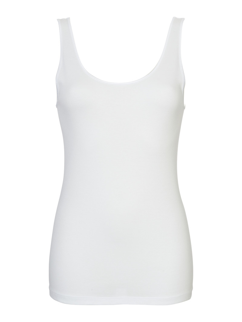 Sous Vêtement Calida Light Tank Top Weiss Femme | QXO-6840358