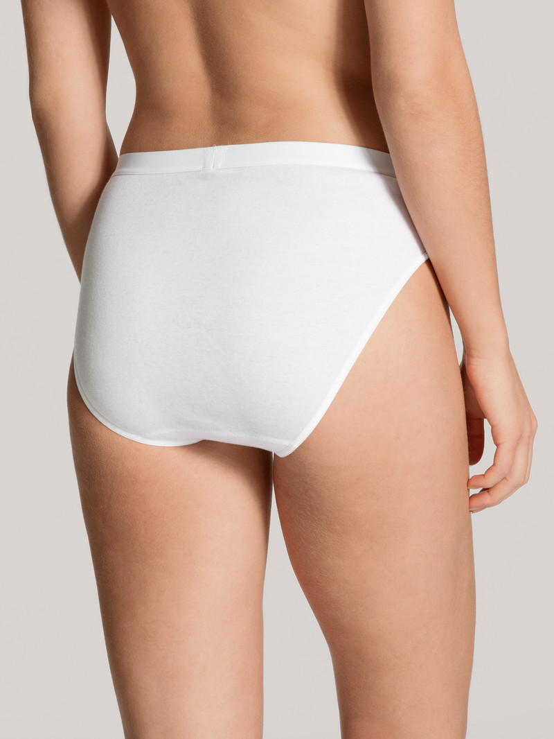 Sous Vêtement Calida Light Mini Brief Weiss Femme | MML-3380356