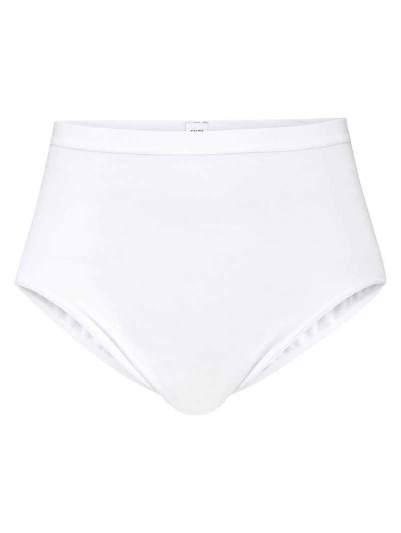 Sous Vêtement Calida Light Midi Brief Weiss Femme | QLG-2677453