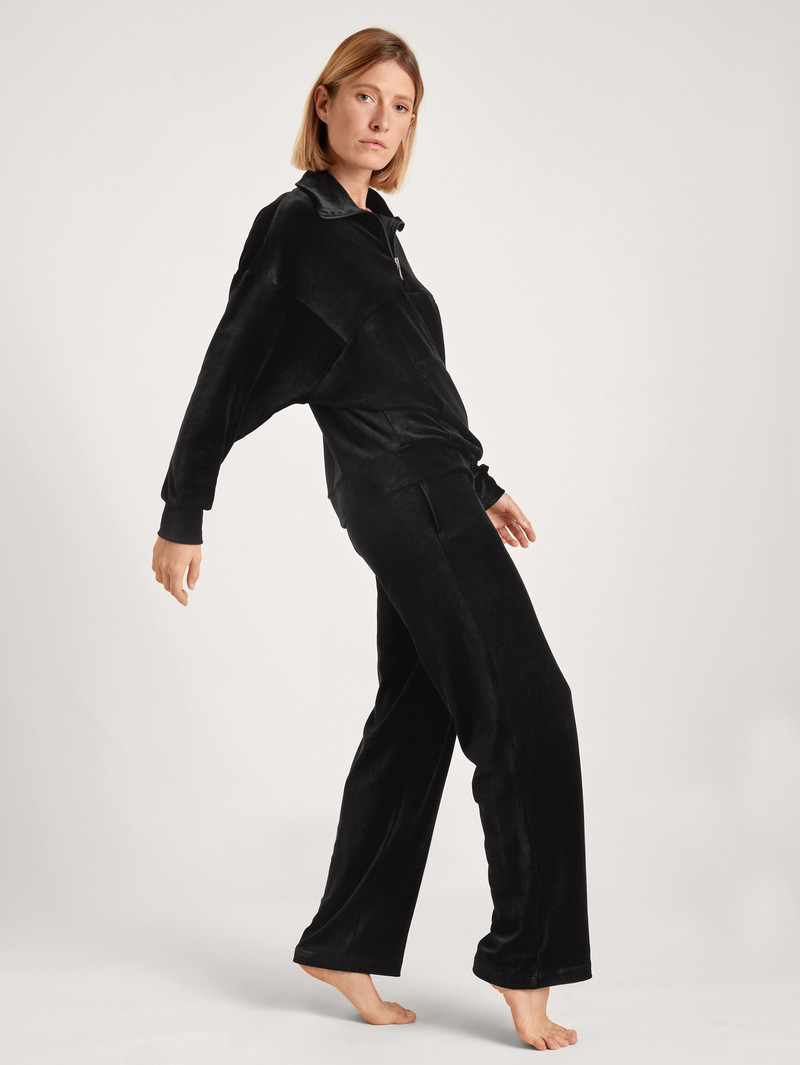 Loungewear Calida Lounge Seduction Pants Schwarz Femme | YWN-3536055