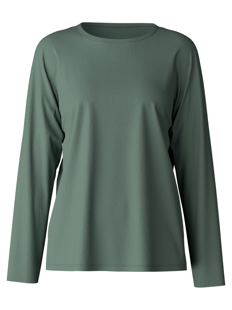 Vêtement De Nuit Calida Favourites Ground Shirt Long Sleeve Vert Femme | NBG-9236865