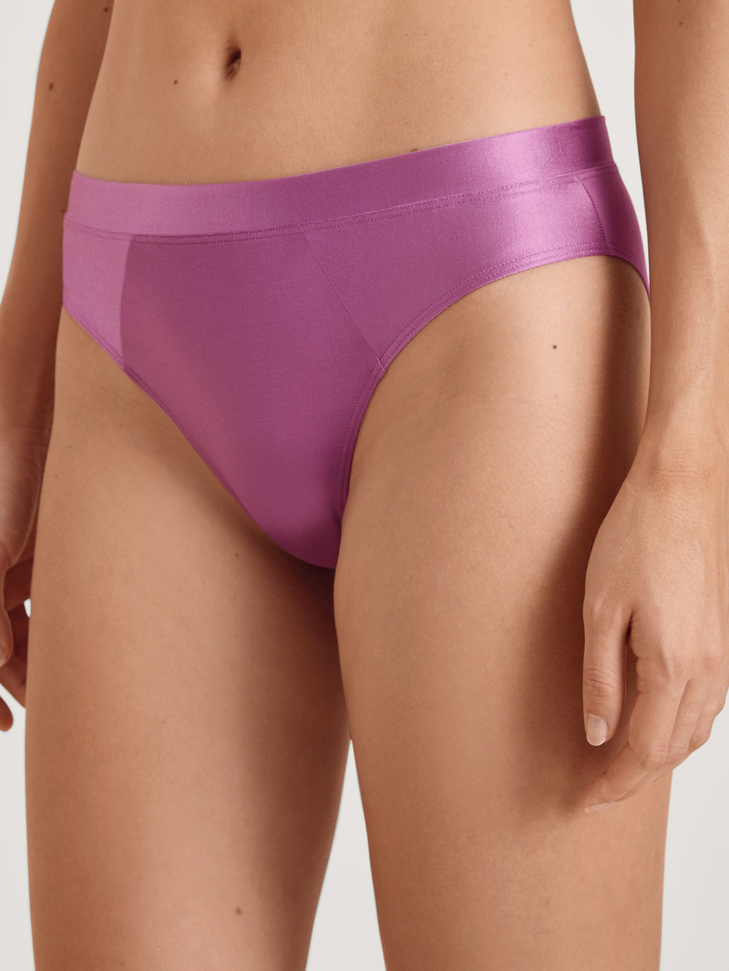 Sous Vêtement Calida Cate Brief Mulberry Mauve Femme | RMX-4088017