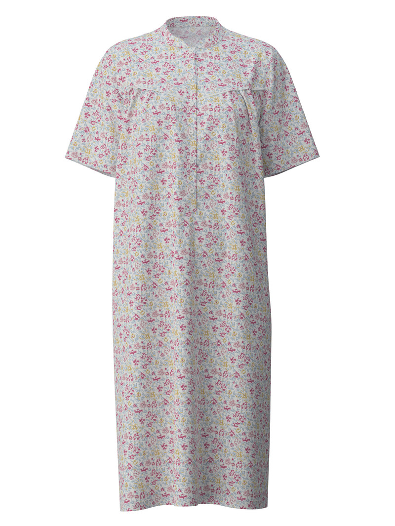 Vêtement De Nuit Calida Soft Cotton Nightdress, Length 110 Cm Fleur Femme | POQ-4730930