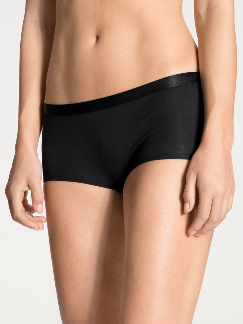 Sous Vêtement Calida Natural Joy Panty Schwarz Femme | NNX-5263373