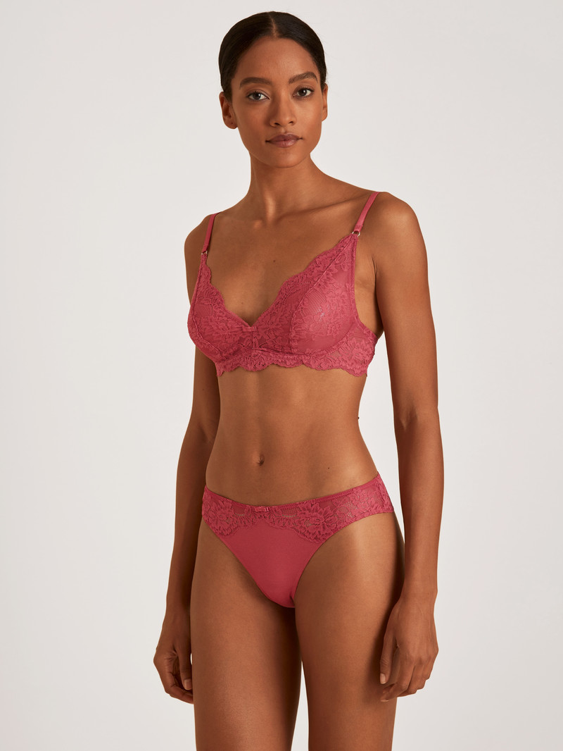 Sous Vêtement Calida Modal Sense String Rouge Femme | UGZ-6003540