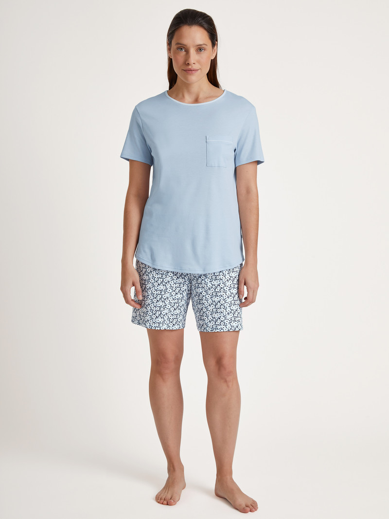 Vêtement De Nuit Calida Sweet Dreams Short Pyjama Arctic Ice Femme | FGG-2447947