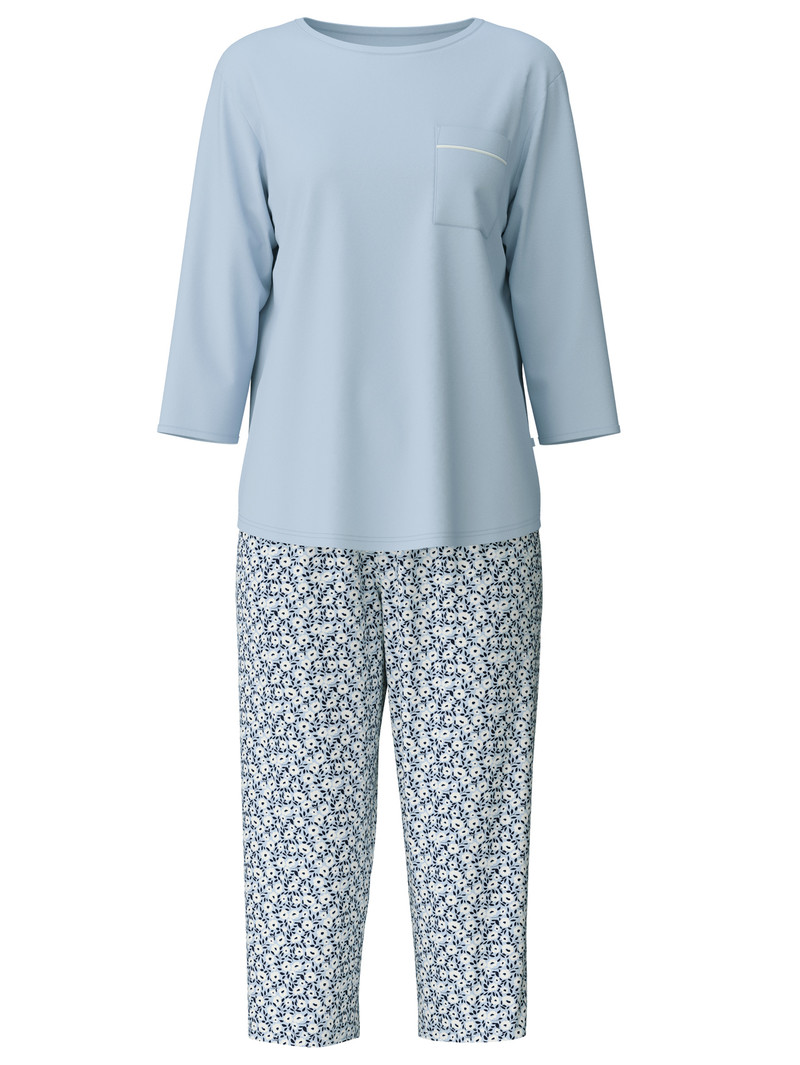 Vêtement De Nuit Calida Sweet Dreams 3/4 Pyjama Arctic Ice Femme | QVL-3057676