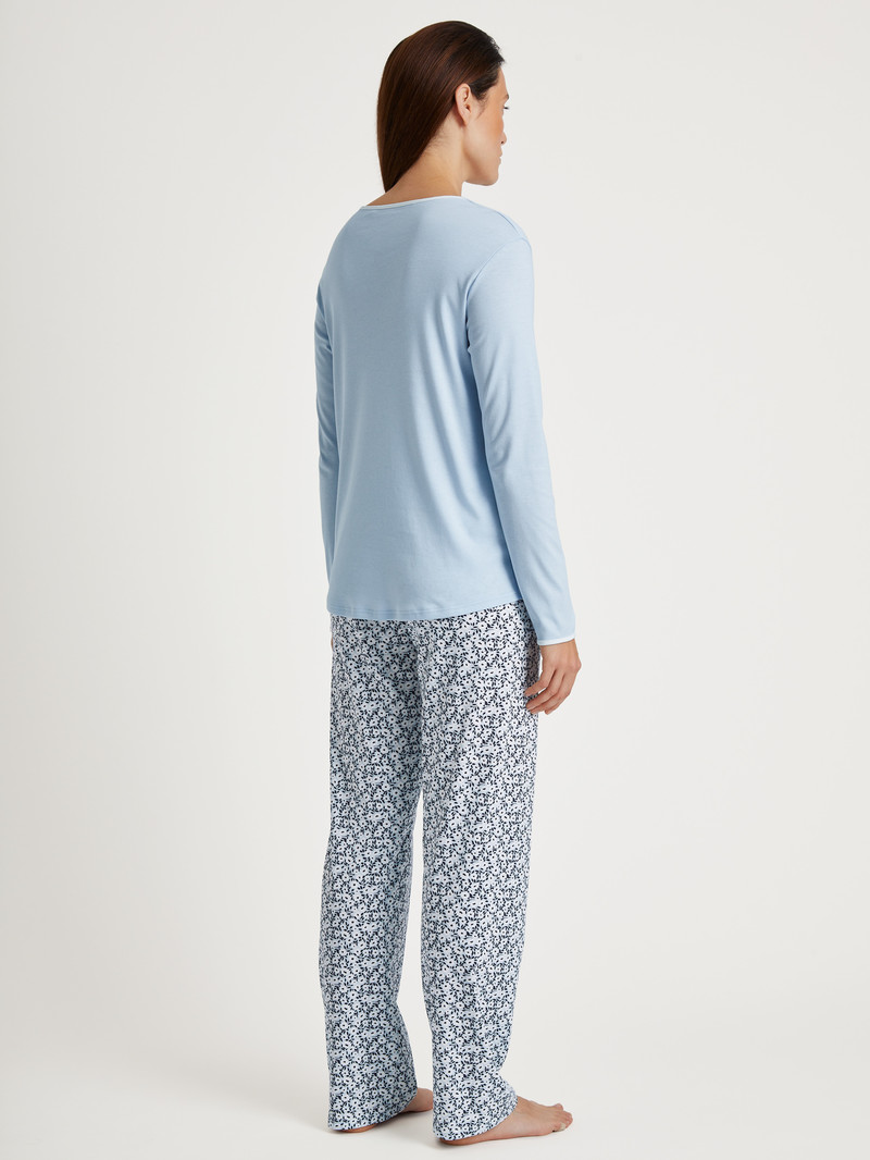 Vêtement De Nuit Calida Sweet Dreams Pyjama Arctic Ice Femme | SWL-0192645