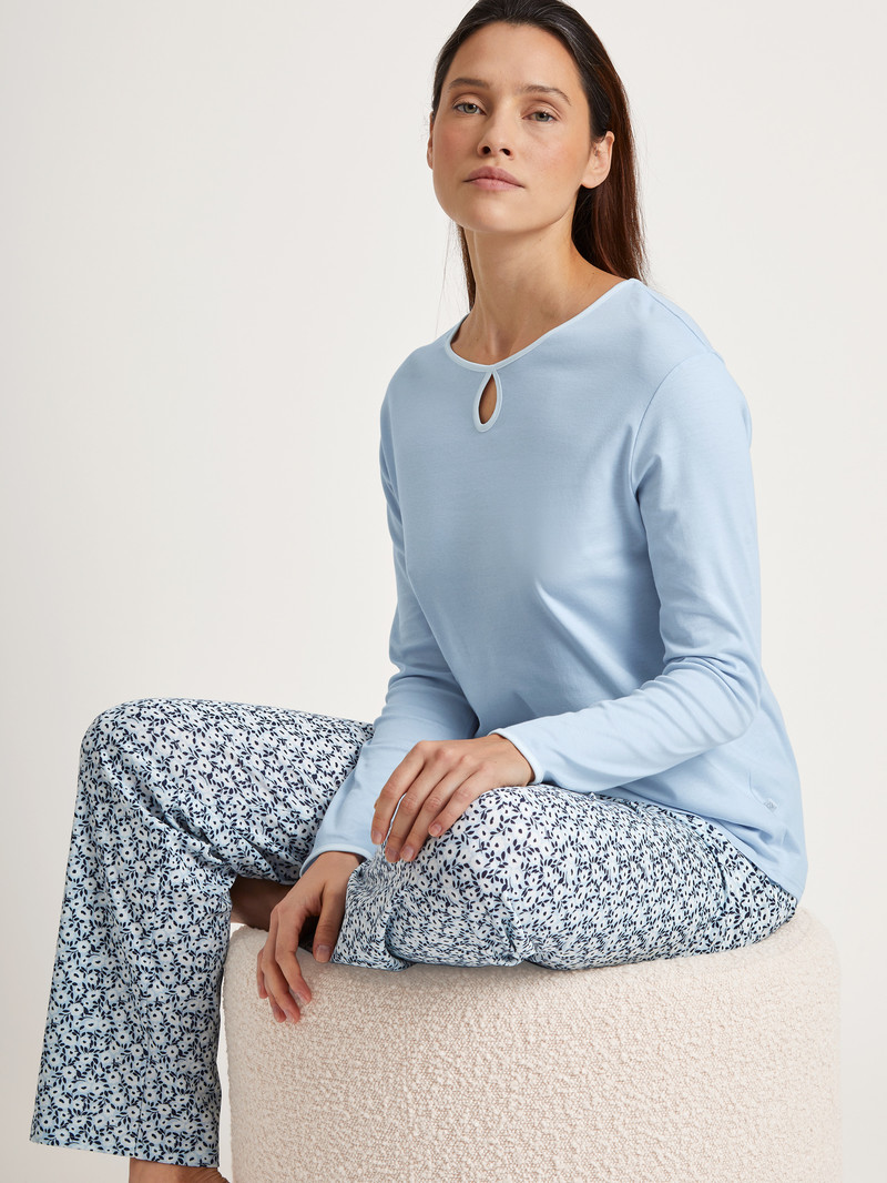 Vêtement De Nuit Calida Sweet Dreams Pyjama Arctic Ice Femme | SWL-0192645