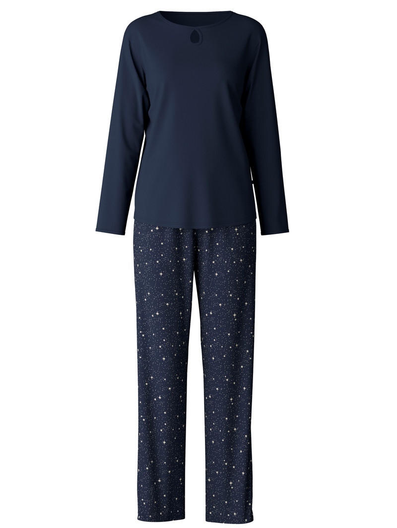 Vêtement De Nuit Calida Sweet Dreams Pyjama Bleu Femme | IOK-0443078