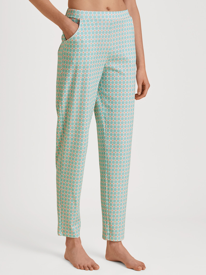 Vêtement De Nuit Calida Favourites Balance Pants With Side Pockets Bleu Femme | ZFQ-2087252