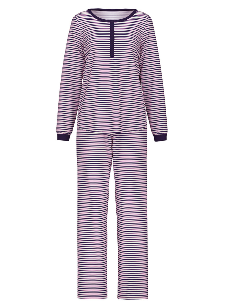 Vêtement De Nuit Calida Sweet Dreams Pyjama Bleu Foncé Femme | TCI-2649223