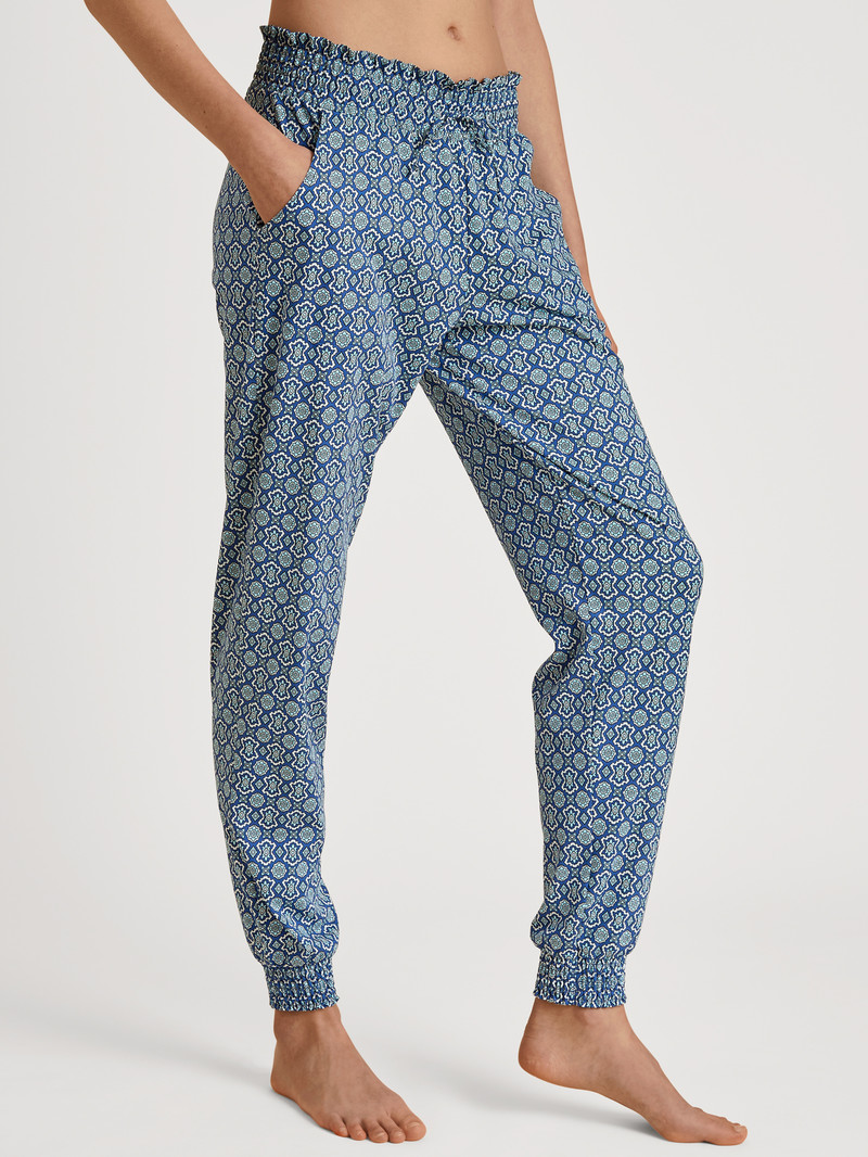 Vêtement De Nuit Calida Favourites Energy Pants Bleu Femme | LBL-4914965