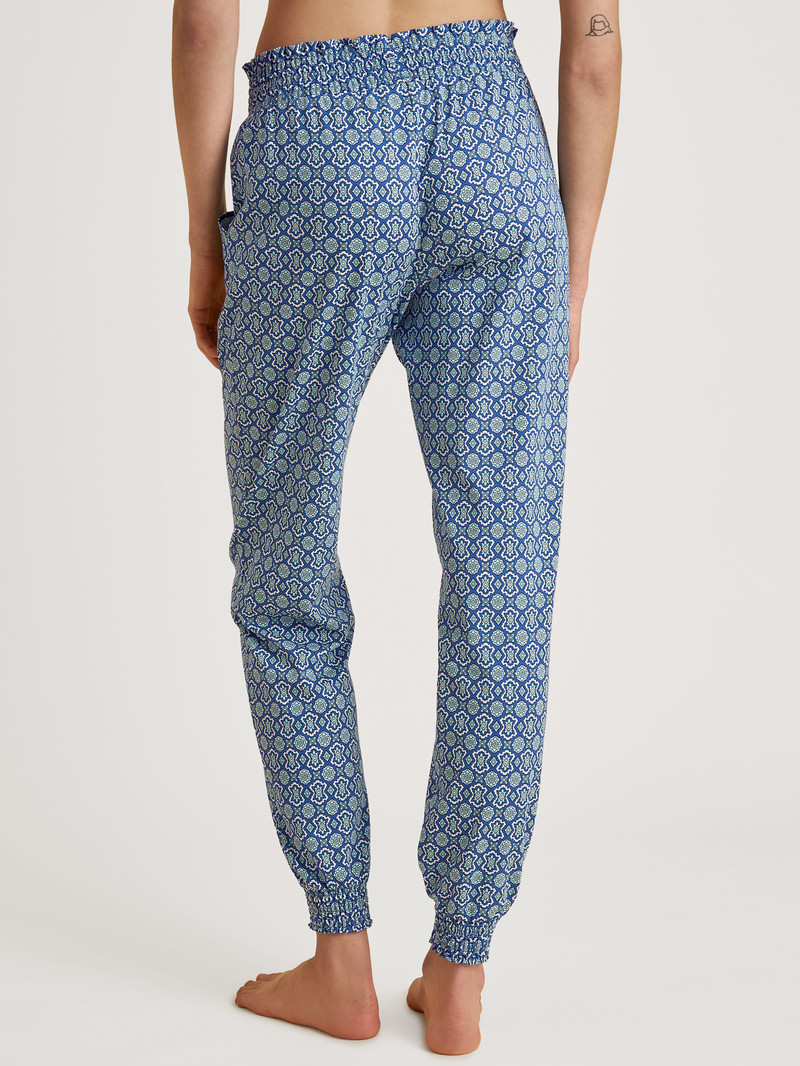 Vêtement De Nuit Calida Favourites Energy Pants Bleu Femme | LBL-4914965