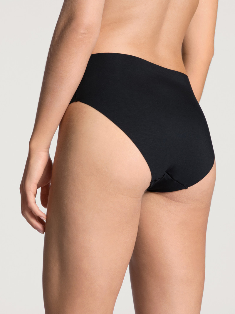 Yoga Calida Natural Skin Brief, Cradle To Cradle Certified Noir Femme | CGJ-6720148