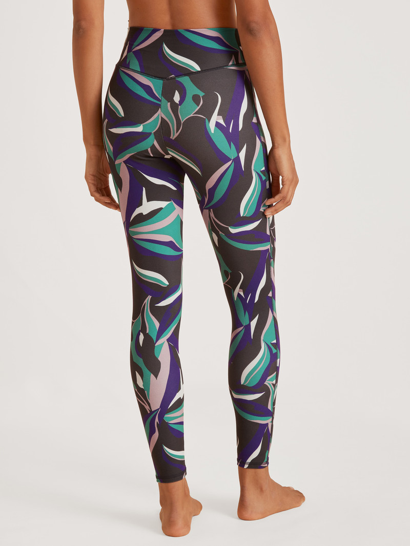 Yoga Calida 100% Nature Relax Leggings, Cradle To Cradle Certified Phantom Femme | BJA-7422834