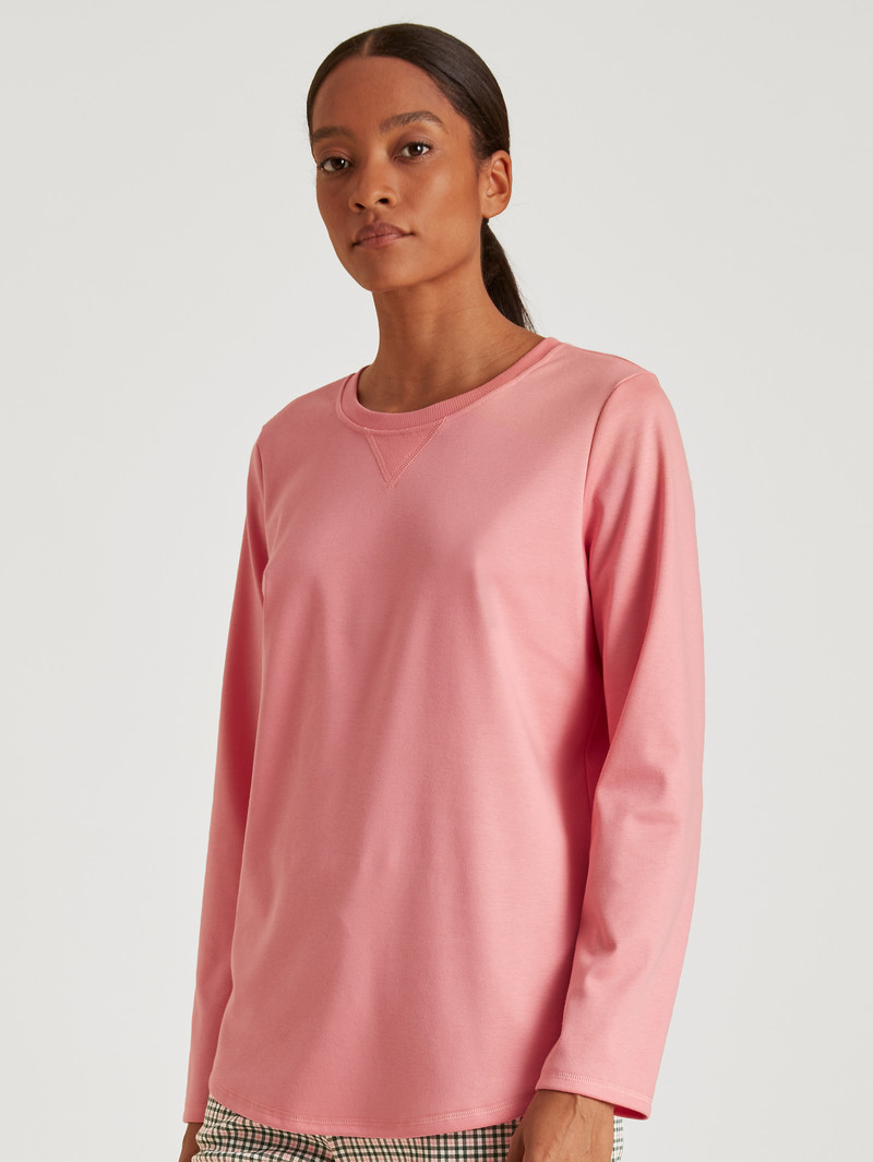 Vêtement De Nuit Calida Favourites Dog Shirt Long-sleeve Strawberry Ice Femme | XAQ-0578708