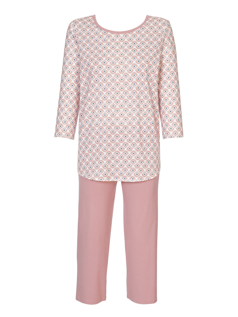 Vêtement De Nuit Calida Lovely Nights 3/4 Pyjama Rose Femme | XNB-1855522