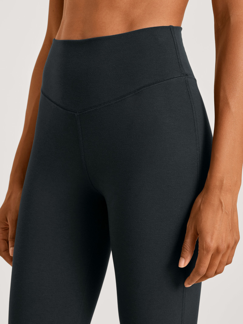 Yoga Calida 100% Nature Relax Leggings, Cradle To Cradle Certified Phantom Femme | ISW-5637097